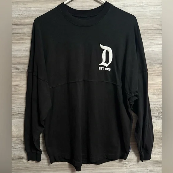 Disney parks Disneyland resort puff print black Spirit Jersey shirt - Picture 2 of 10